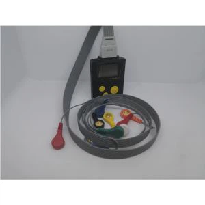 Biomedicīnas EKG kabelis 10 noved pie spraudņa