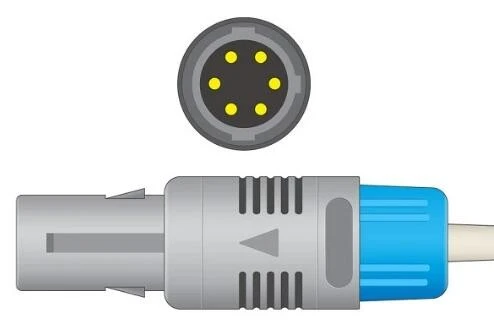 Choice MMED100H 300A 6000DP 6-Pin Veterinary Clip SPO2 Sensor