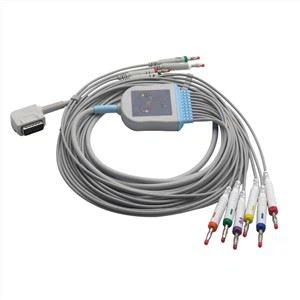 Kenz EKG kabelis ar Leadwire