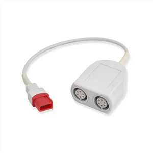 Spacelabs Dual 10-Pin IBP pārveidotāja kabelis, IBP adaptera kabelis 700-0028-00