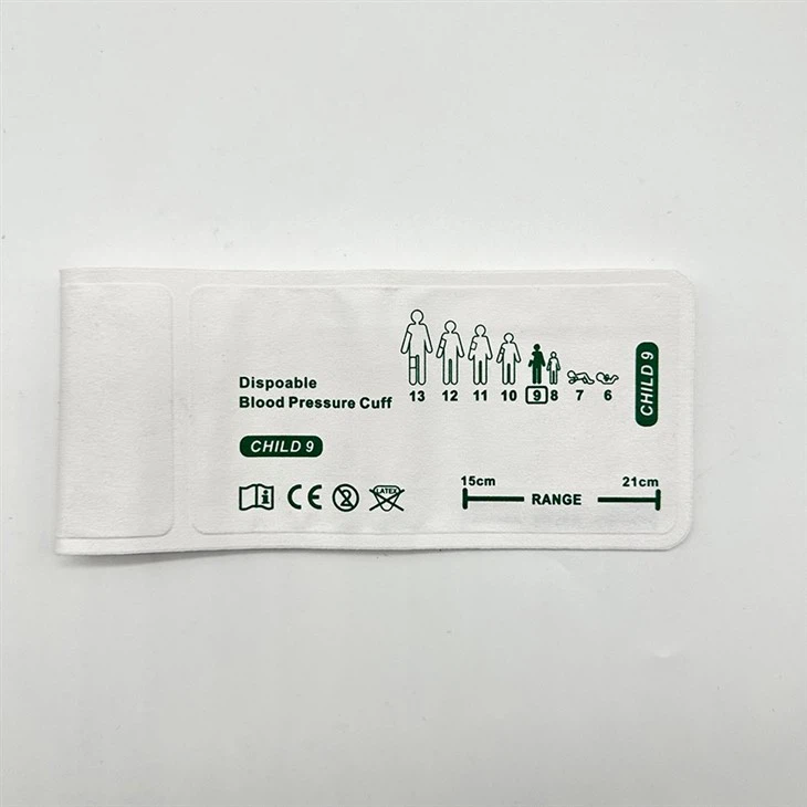Compatible Welch Allyn FlexiPort Disposable Blood Pressure Cuffs Child 9 15-21cm